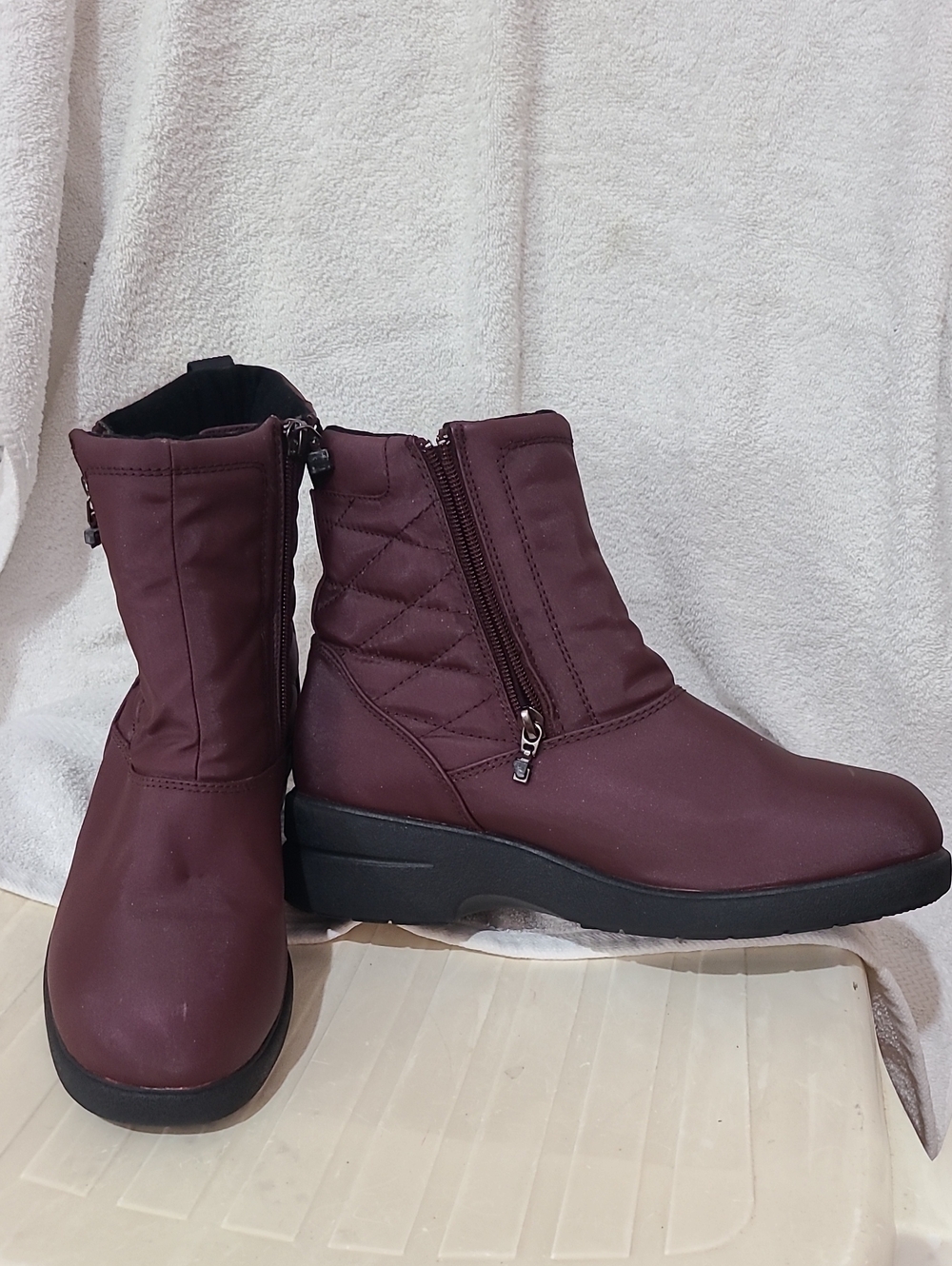 LONDON FOG, Women's Waterproof-Style Boots in Brown